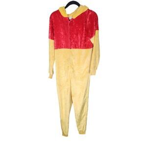 Winnie the Pooh Hooded Pajama Costume size small